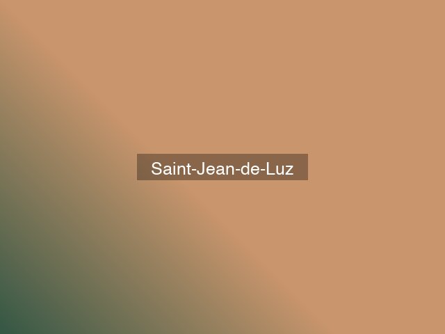 Terrasse Accoya — maison labourdine, Saint-Jean-de-Luz